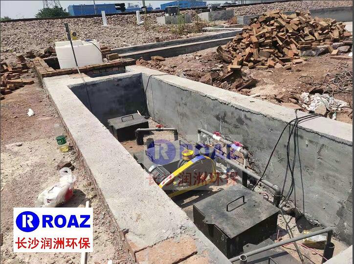 一體化生活污水處理設(shè)備在鐵路車站使用中！